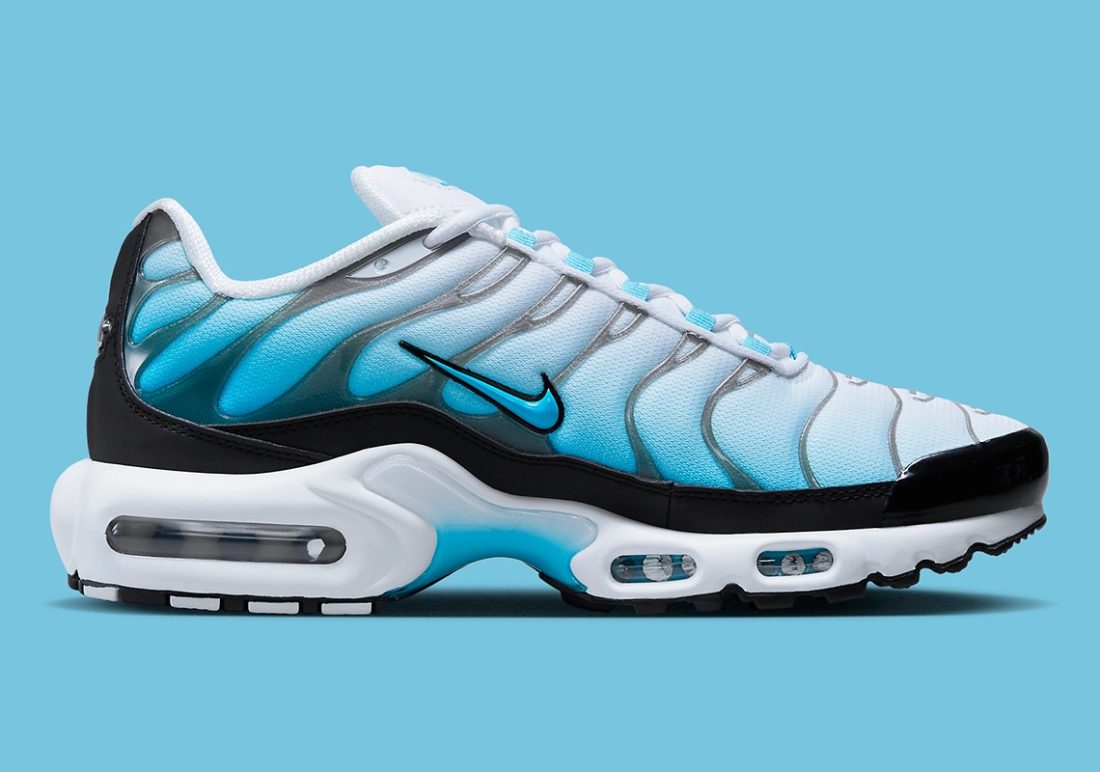 Chaussures Tn Blanche Bleu Violet Nike Air Max Plus Baltic Blue