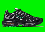 Nike Air Max Plus Black Silver Green Strike
