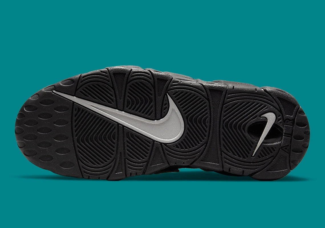Nike Air More Uptempo Black Silver