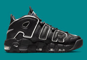Nike Air More Uptempo Black Silver