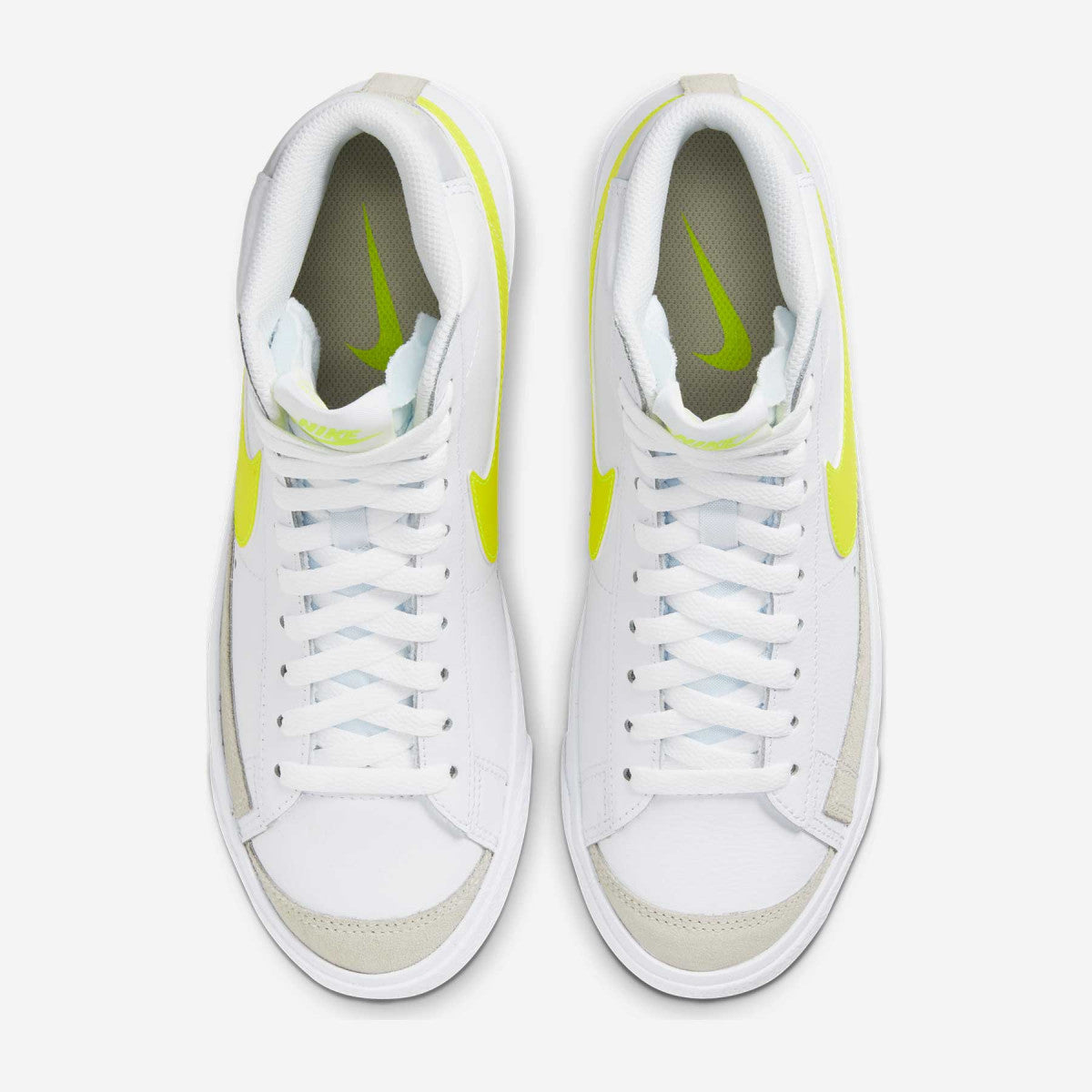 Nike - Blazer Mid 77 White Lemon Venom