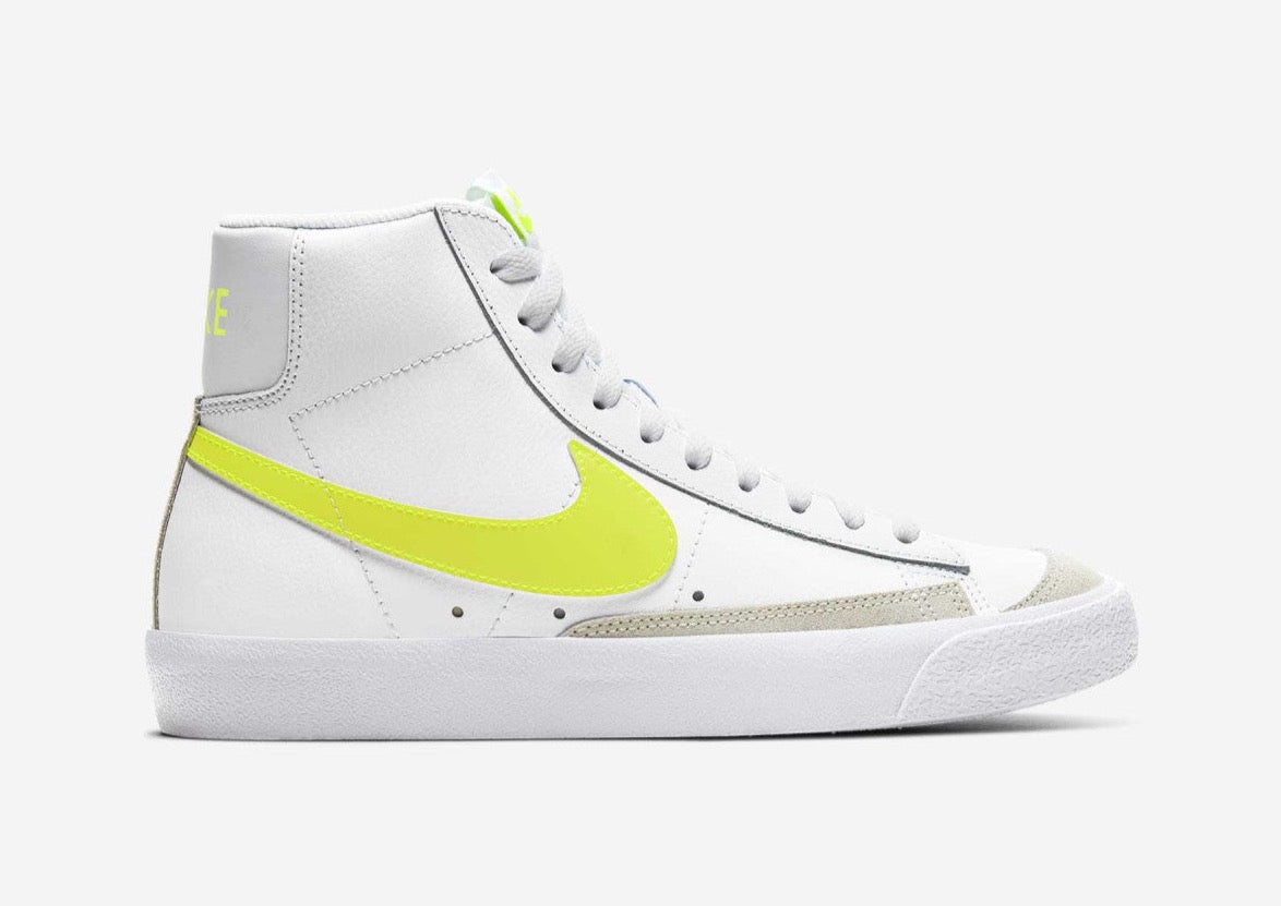 Nike - Blazer Mid 77 White Lemon Venom