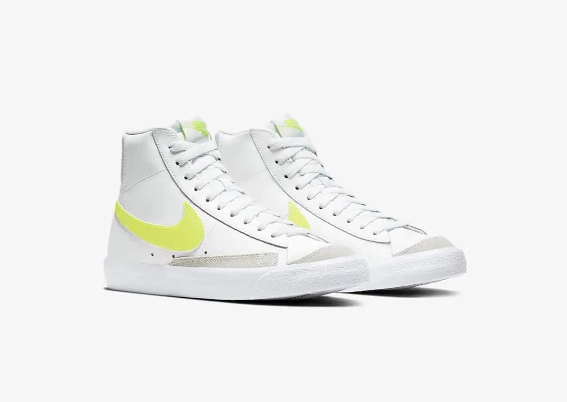 Nike - Blazer Mid 77 White Lemon Venom