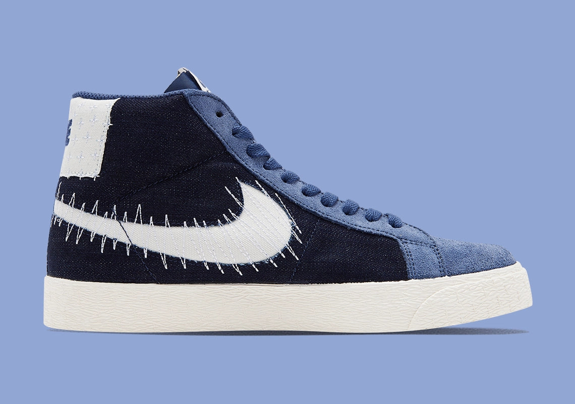 Nike SB - Zoom Blazer Mid Sashiko Mystic Navy