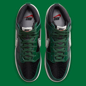 Nike Dunk High Chenille Swoosh Black Green