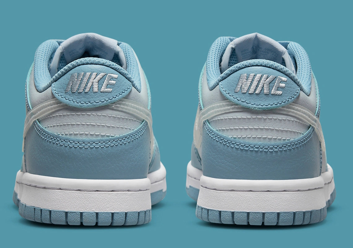 Nike Dunk Low Clear Blue Swoosh