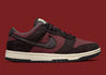 Nike Dunk Low SE Fleece Pack Burgundy Crush