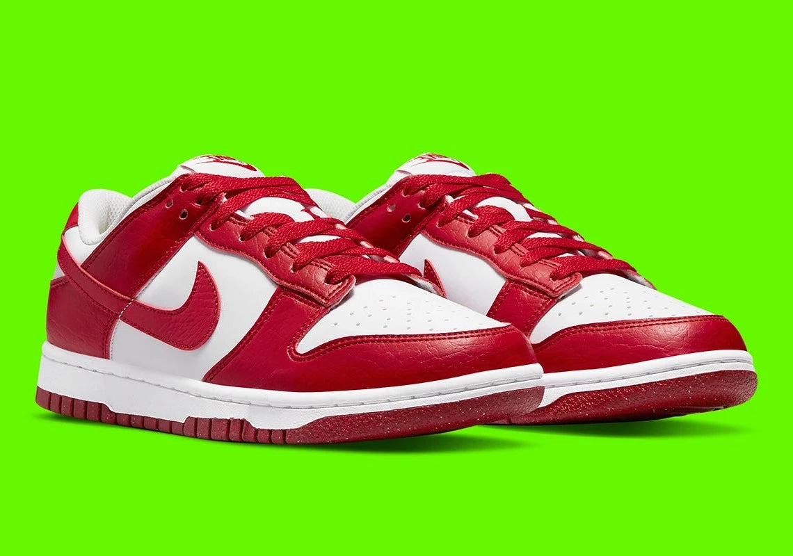 Nike Dunk Low Next Nature White Gym Red