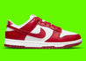 Nike Dunk Low Next Nature White Gym Red