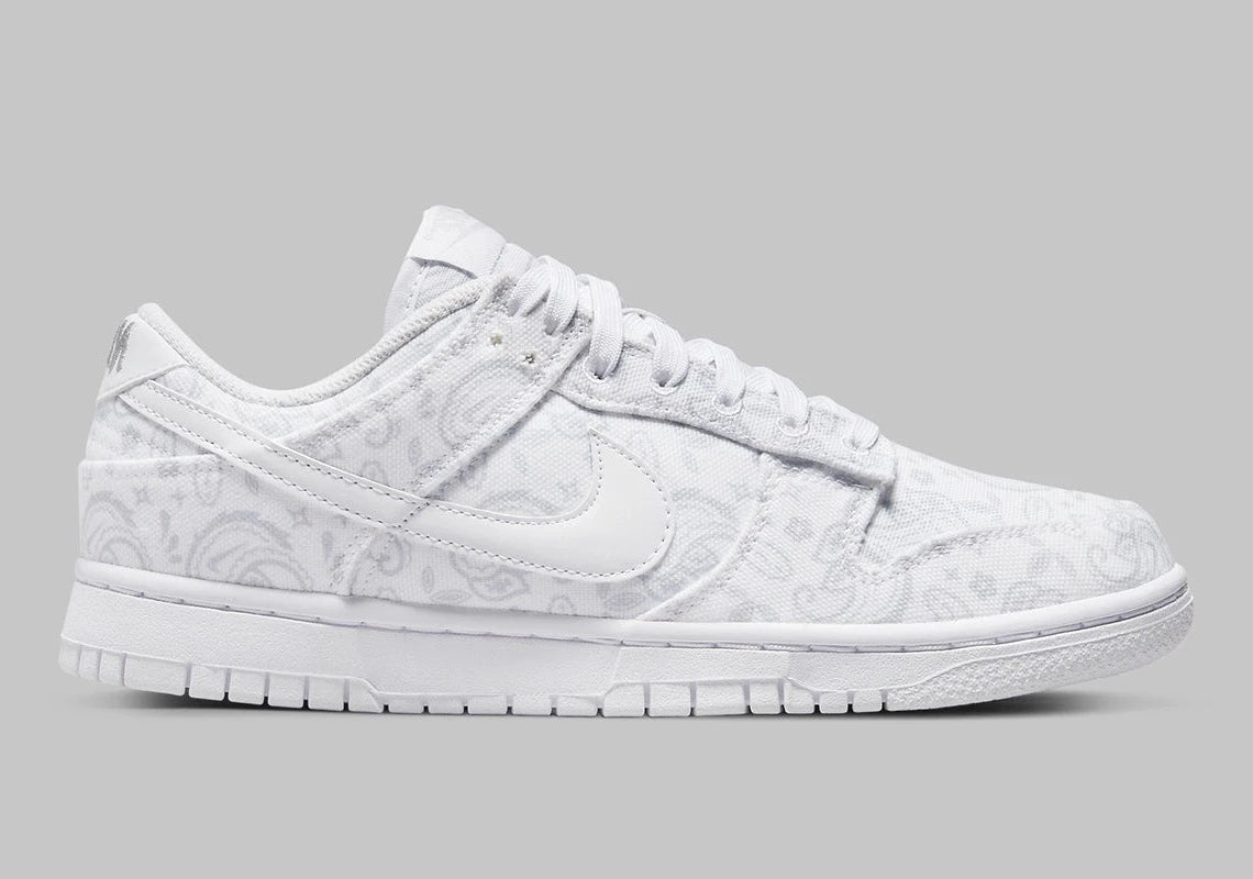 Dunk Low White Paisley 
