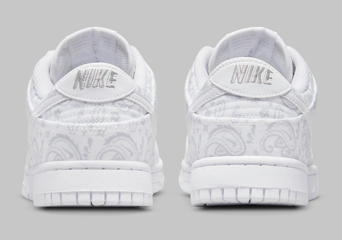 Nike Dunk Low White Paisley
