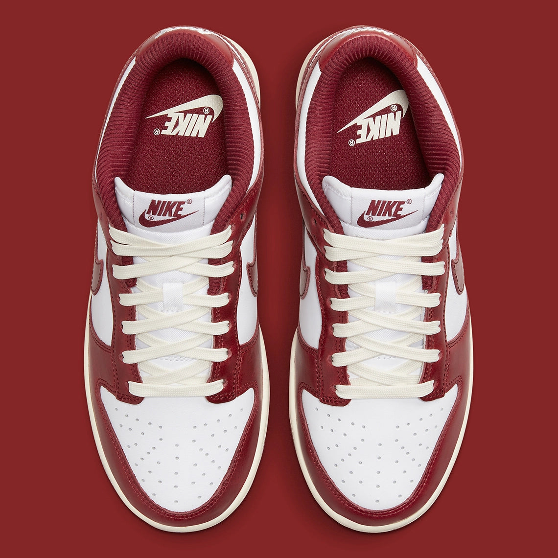 Nike Dunk Low PRM Vintage Team Red