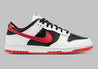 Nike Dunk Low Retro White Black University Red