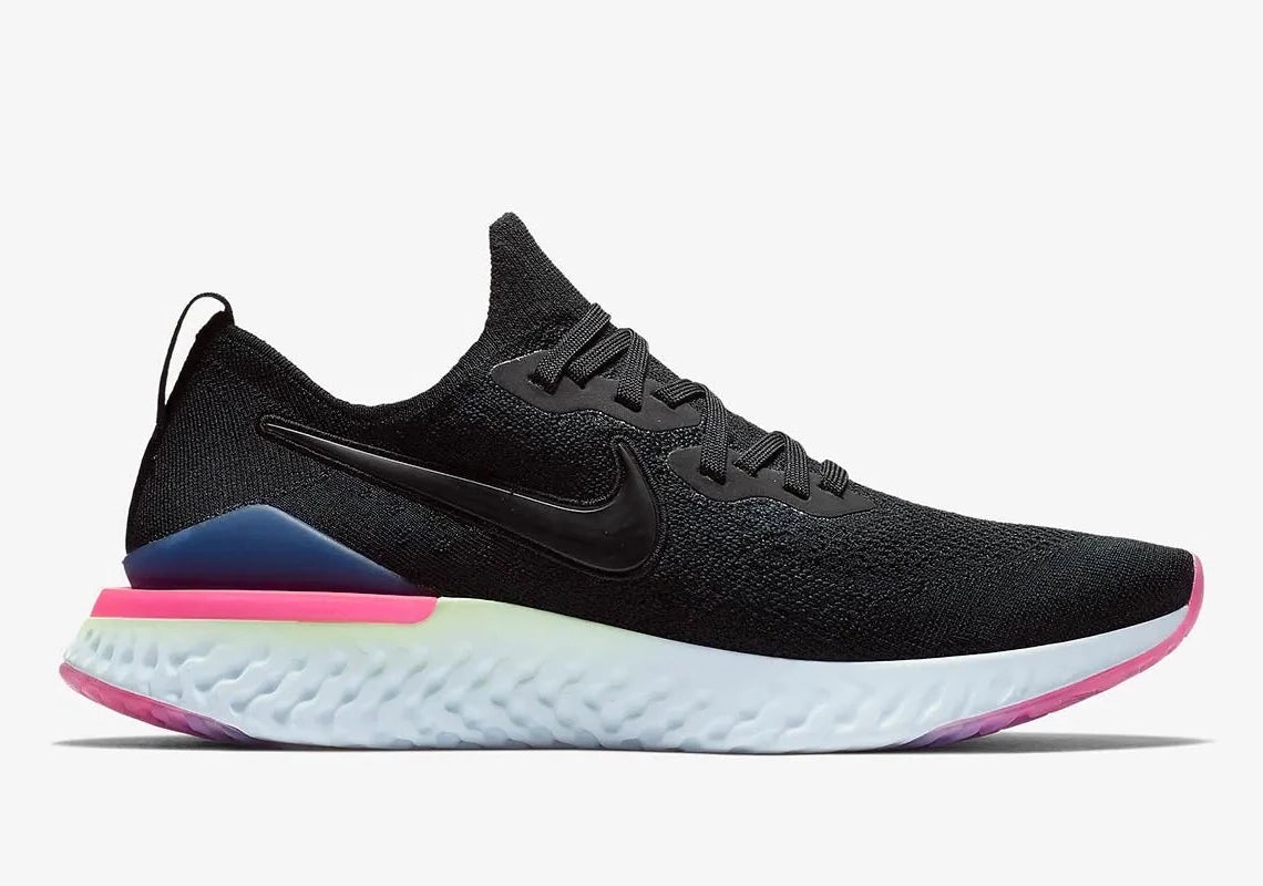 Nike - Epic React Flyknit 2 Black Sapphire Hyper