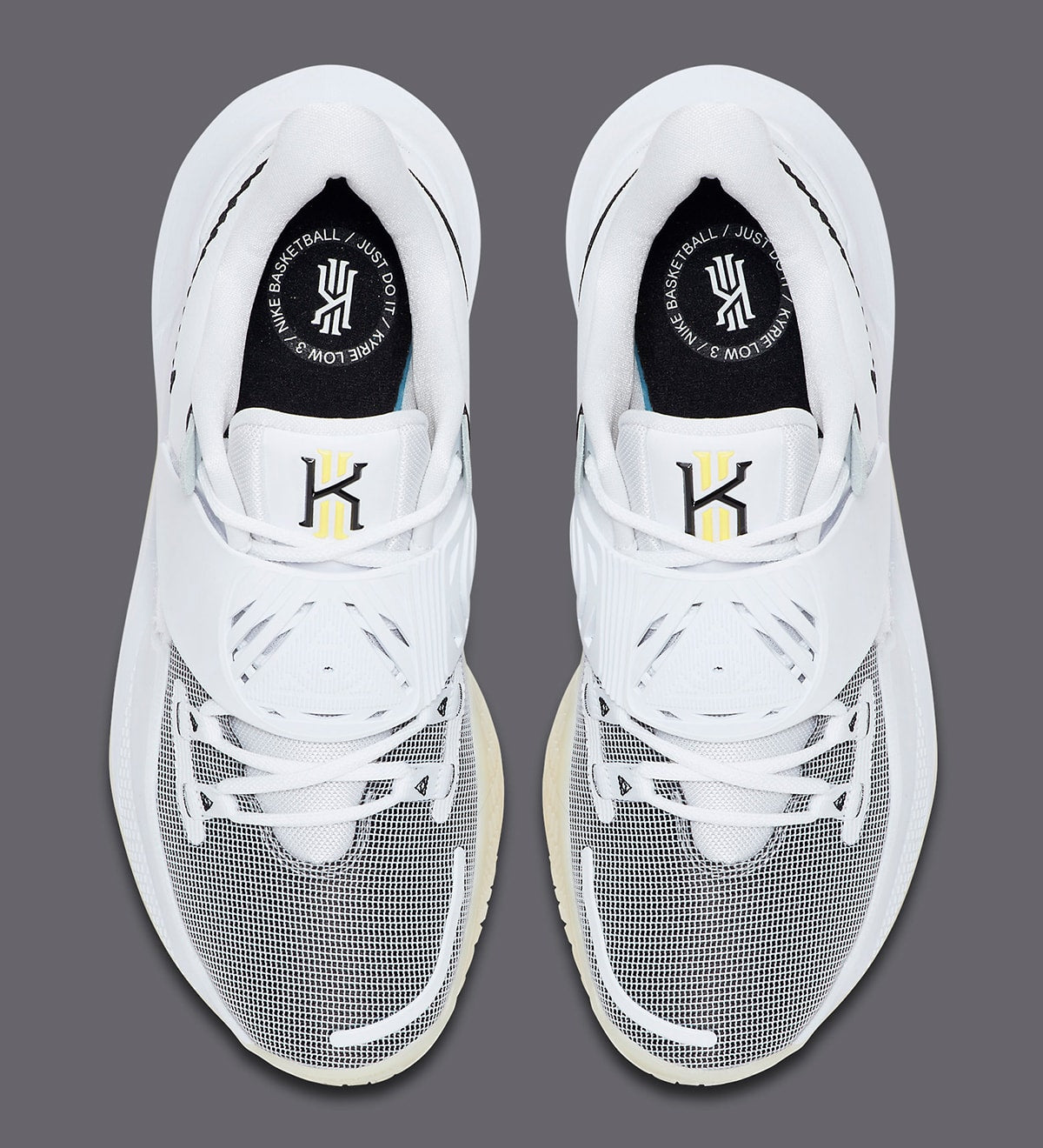 Nike Kyrie Low 3 White Black Glow
