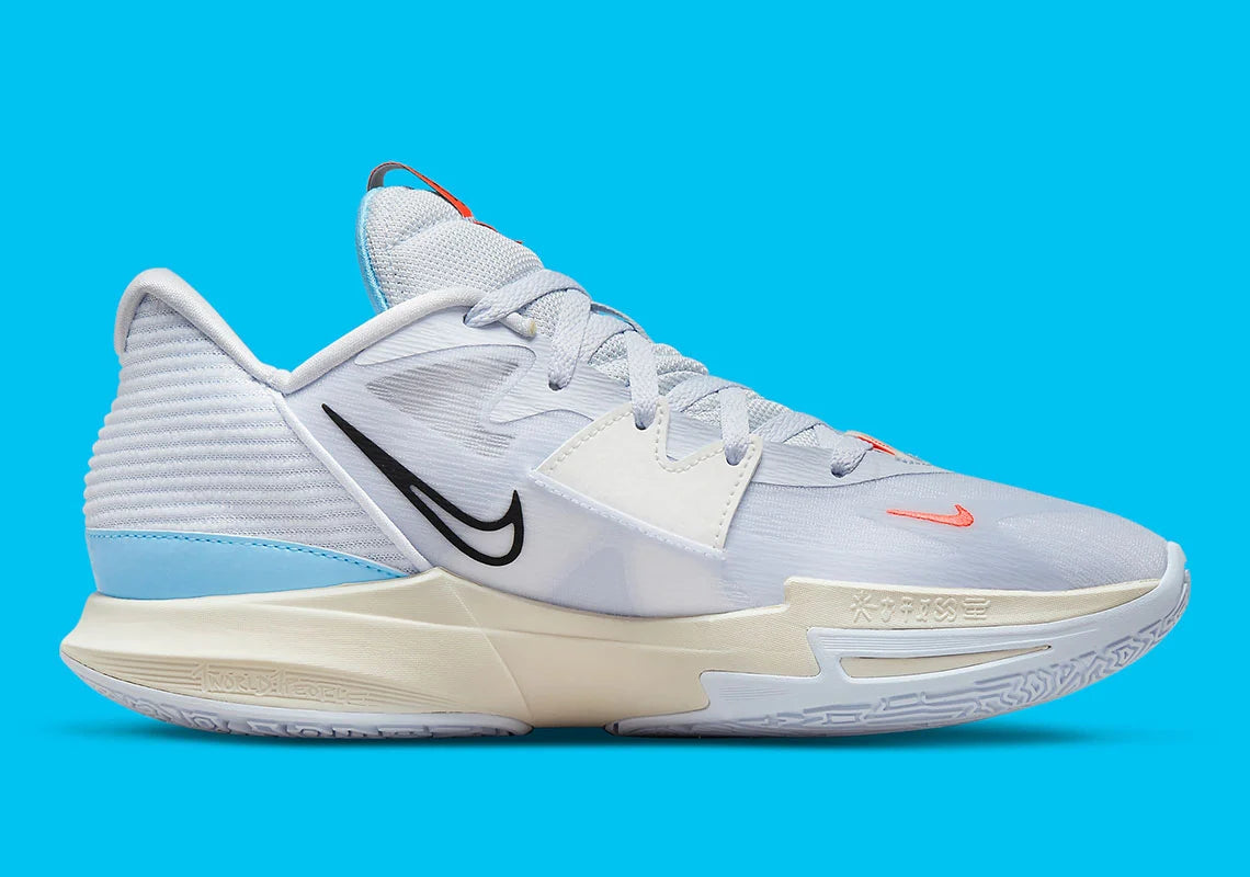 Kyrie 5 bianche cheap