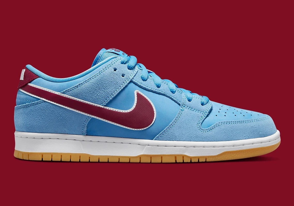 Nike SB Dunk Low Valour Blue Team Maroon