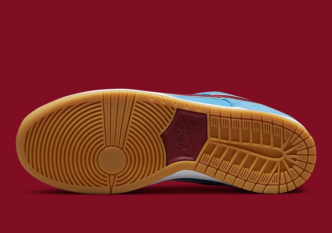 Nike SB Dunk Low Valour Blue Team Maroon