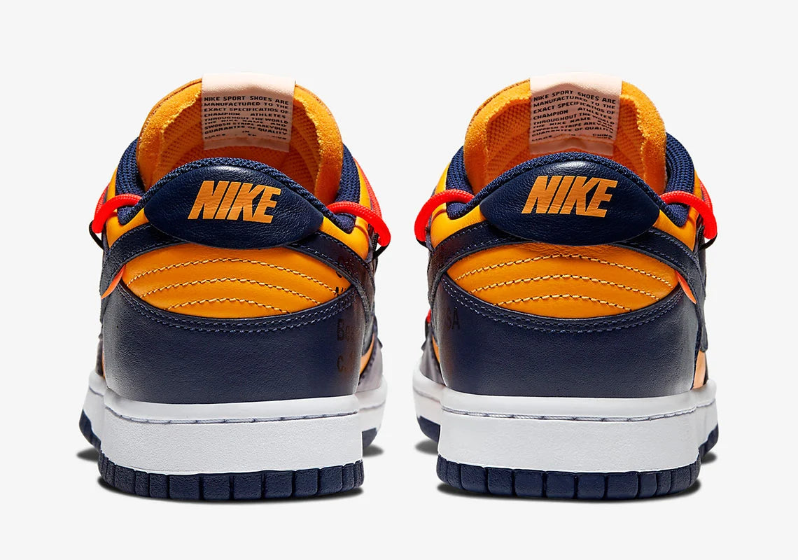Nike Dunk Low Off-White University Gold Midnight Navy