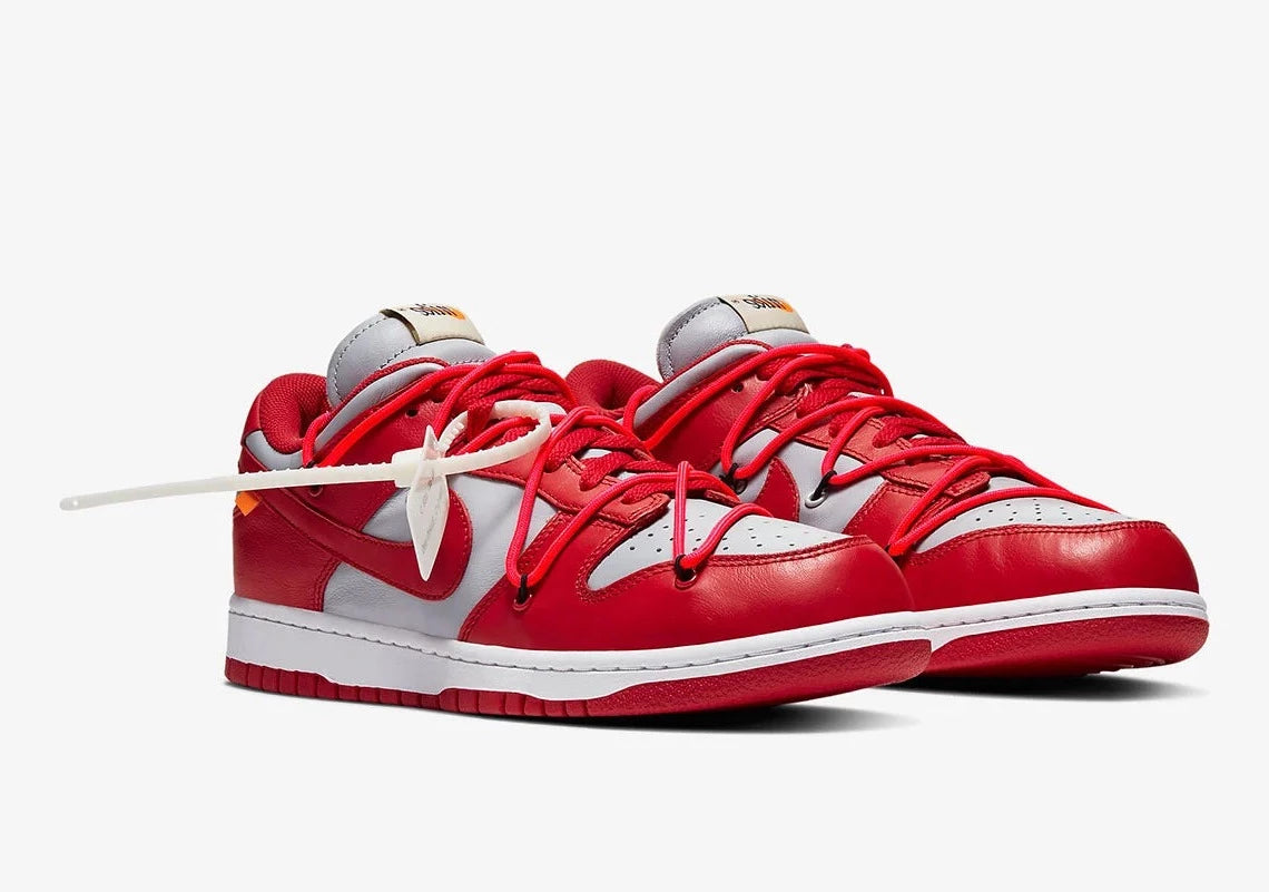 Nike Dunk Low Off-White The Off-White University Red
