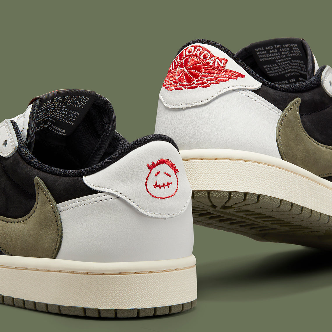 Jordan 1 Retro Low OG SP Travis Scott Olive