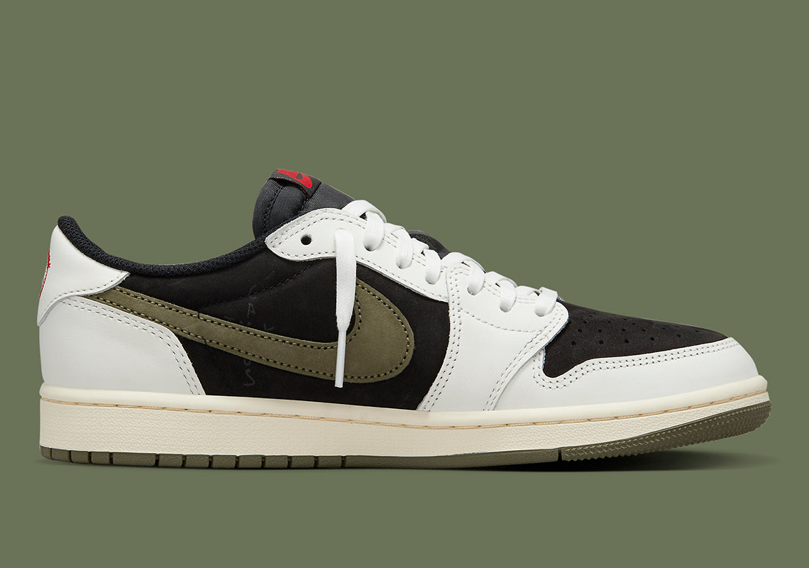 Jordan Retro Low OG SP Travis Scott Olive - Main Image