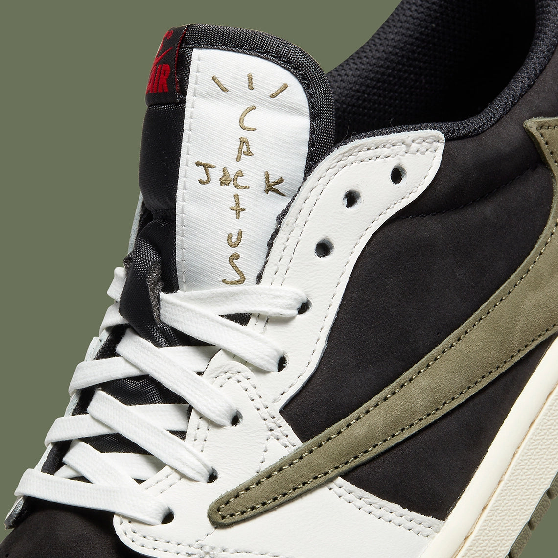 Jordan 1 Retro Low OG SP Travis Scott Olive